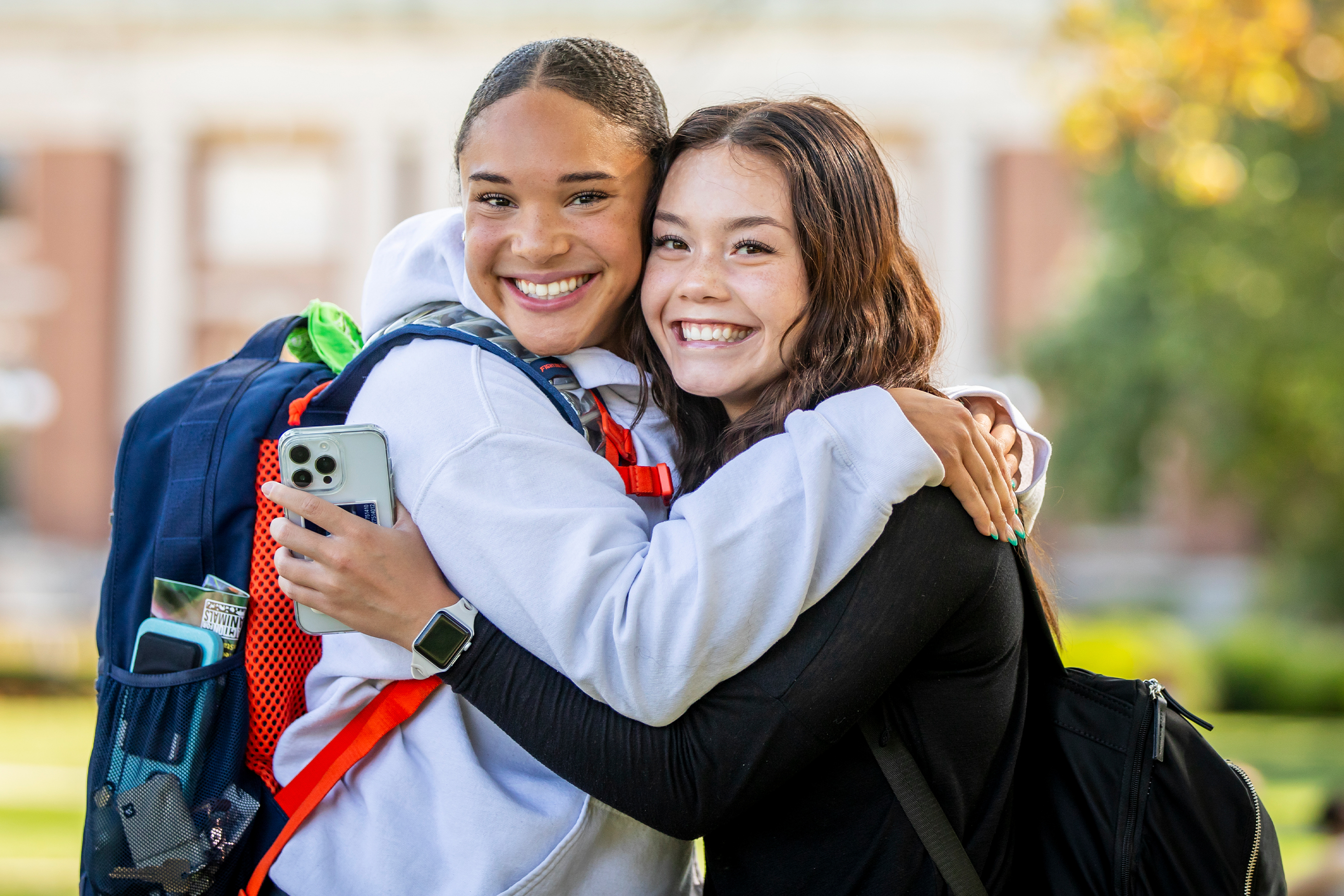 Smiling Illinois Student
