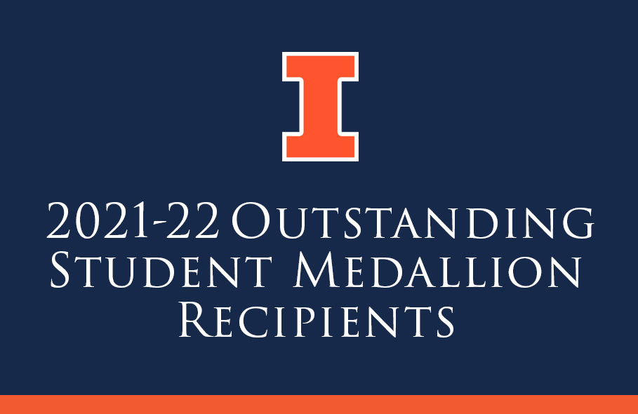 2021-22 Outstanding Student Medallion Recipients