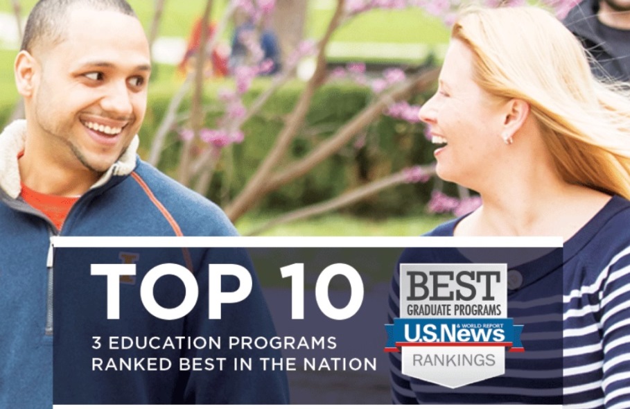 Education at Illinois home to three top 10 education programs