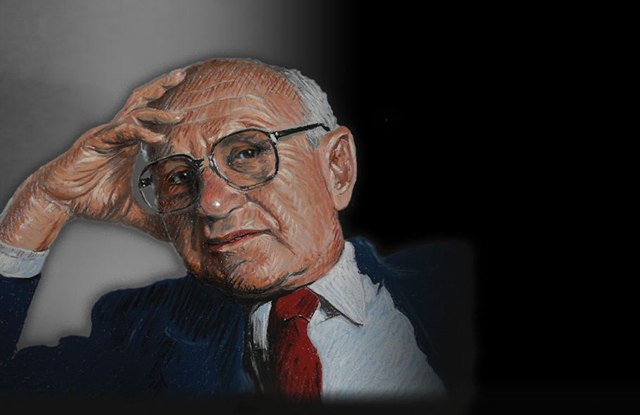 Milton Friedman sketch