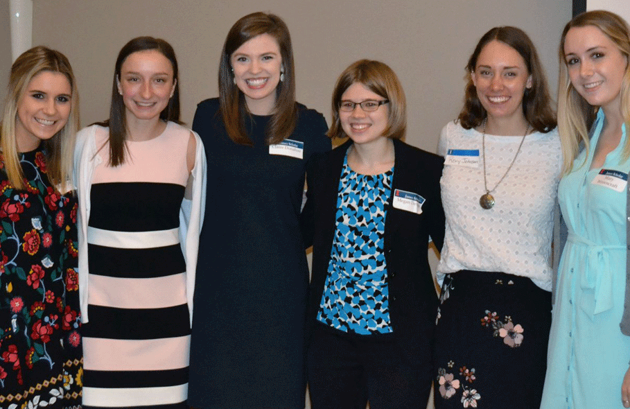 James Scholars at the recognition brunch