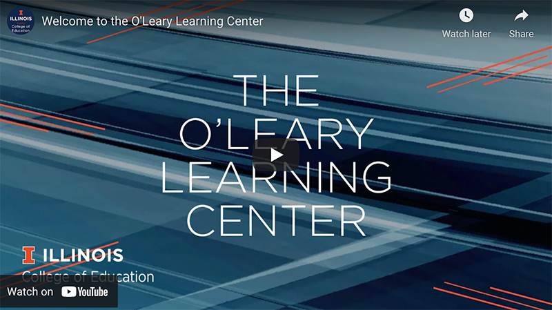Video of the O'Leary Learning Center featuring a tour of the space