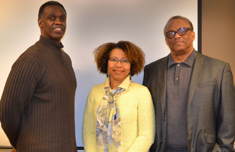 Marlon Mitchell, Denice Hood, and Stafford Hood