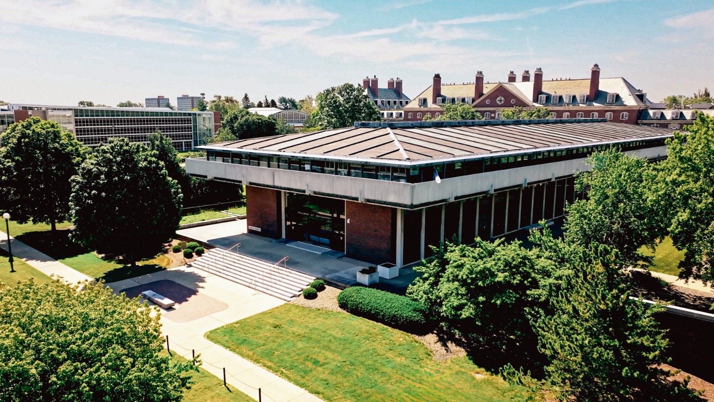 Aerial View of the College of Education