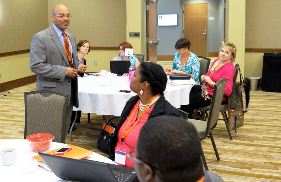 James Gallaher at an Executive Leadership Academy workshop