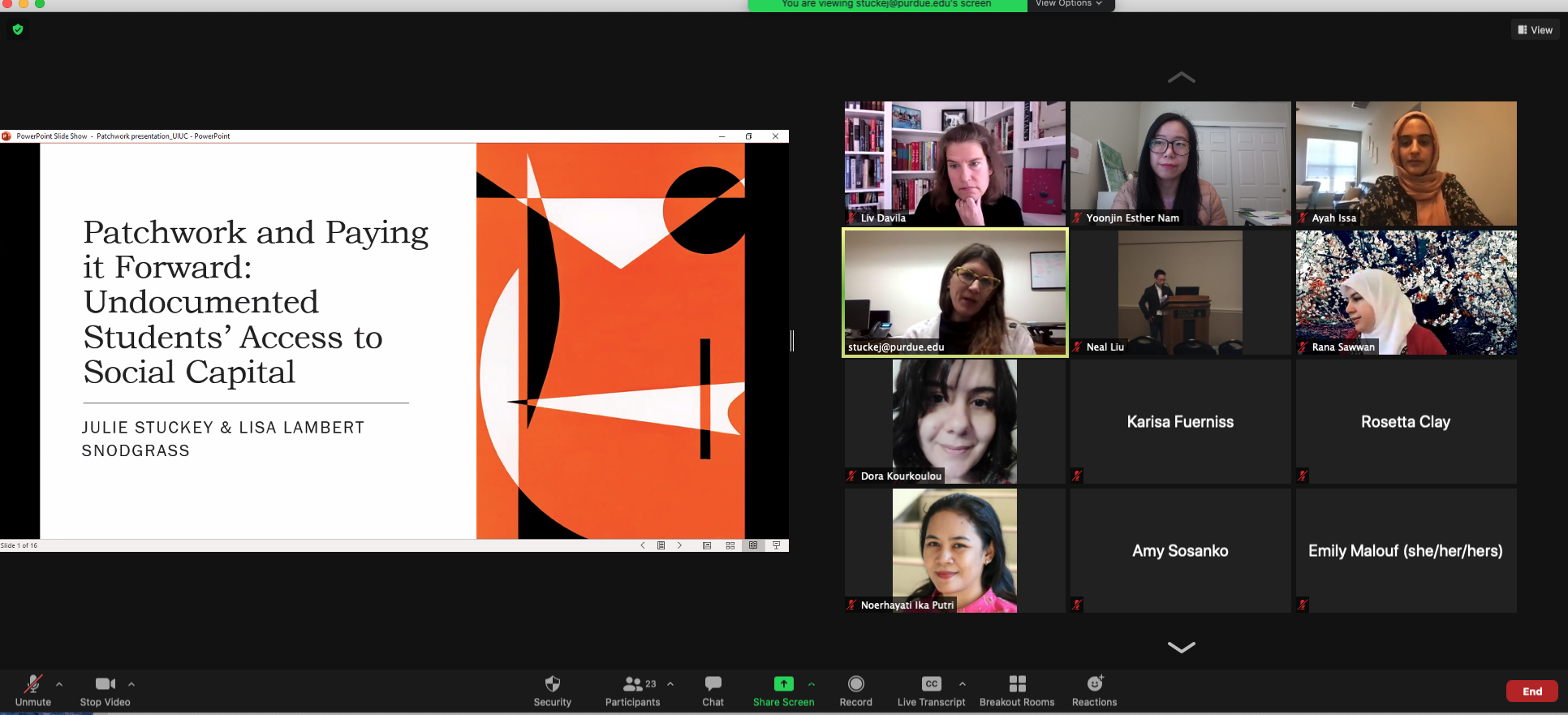 PPT slide with zoom gallery