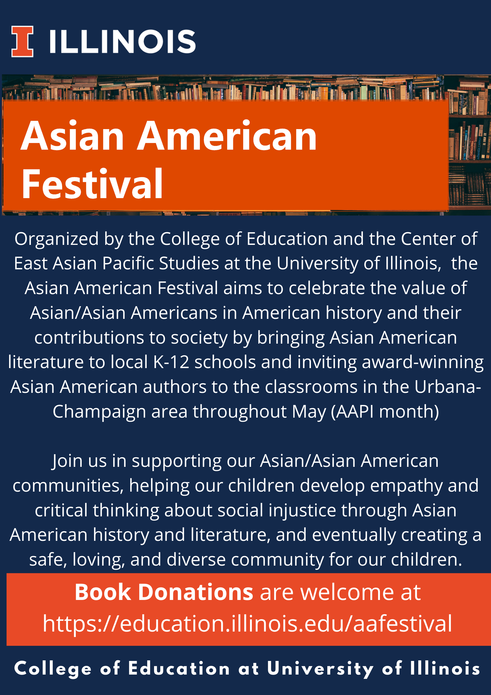 Asian American Festival flyer Asian American Festival flyer