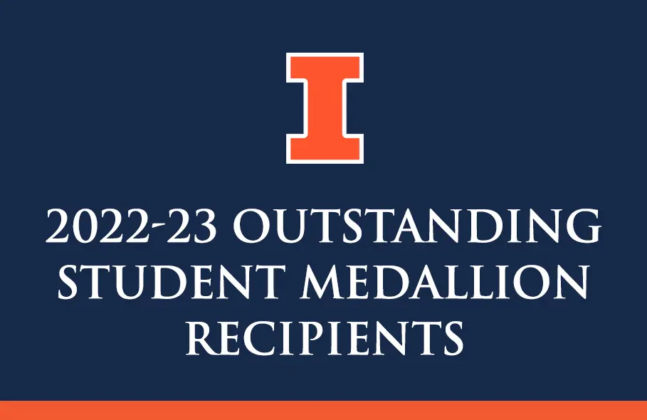 2022-23 Outstanding Student Medallion Recipients